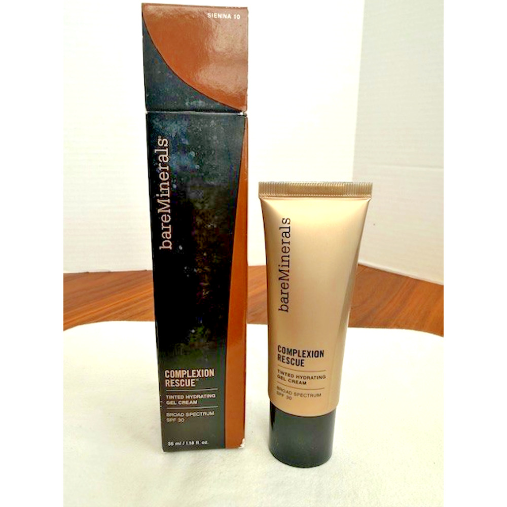 bareMinerals Complexion Rescue Tinted Hydrating Gel Cream "Sienna 10" 1.18 oz.